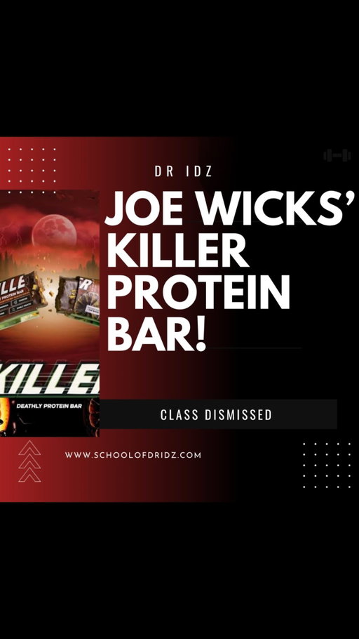 AD | JOE WICKS’ KILLER PROTEIN BAR!! 🥴❌🏫

❗️This is his marketing tool to claim that many of the ingredients found within protein bars & ultra processed foods increase your risk of cancer, stroke, diarrhoea and early death.❗️🤦🏽‍♂️ This is absurd for several reasons:

1.  He doesn’t specify which ingredients in particular are problematic and in what quantities. 75% of the “Killer” product composition is mostly comprised of healthy protein ingredients.

2. The next group of ingredients are sugars, which equate to <7g per bar… that will NOT cause any harm.❗️Meta analyses shows that only when >15% of total energy intake from sugars (>75g ish) do we start to see increases in heart disease risk. (PMID:36296910).

3. The remaining tiny % of ingredients are mostly vitamins and minerals with a few sweeteners and preservatives in TINY amounts… when discussing whether something is harmful or safe.. you HAVE to discuss the DOSAGES and critically review whether they’re in safe or unsafe amounts which he hasn’t done at all.❗️🤦🏽‍♂️

❗️This campaign is really not helpful and is doing the exact thing he claims to be calling out… he’s using misleading marketing tactics and sensationalism to promote a product.. The sheer irony.❗️🥴

✅ Yes we should be consuming more minimally processed foods, whole foods like wholegrain, legumes, nuts, seeds, fruits, veggies and lean proteins.❗️🍏🍗🥕No one has an issue with this message - but saying a protein bar with a great macronutrient profile will give you cancer or kill you is just not it.❗️

🚨And hold on… isn’t this the same guy that partnered with MyProtein and released his own line of protein products with many of the same ingredients??❗️💀

Class Dismissed. 🏫 #nutrition #weightloss #fatloss #health #doctor #fitness #gym