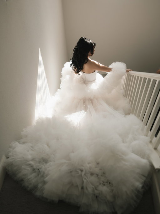 My dream dress🤍 
Thank you @allurebridals and @bowtiesbridal for making my dream come true ✨
All I ever dreamed of was wearing a Disney Wedding dress and I knew this was the dress the first time I saw it 🤍
Thank you @az_alterations_tailoring for making it fit so perfect ✨