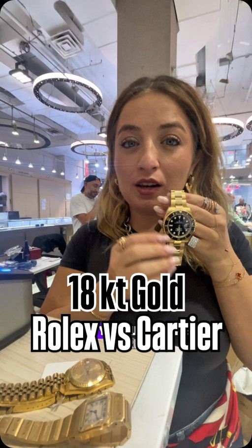 Not all gold is created equal ✨ Today, I tested Rolex vs Cartier 18 kt gold in the machine. Which one do you think is best?

#cartier #rolex #goldwatch #everose #18kgold
