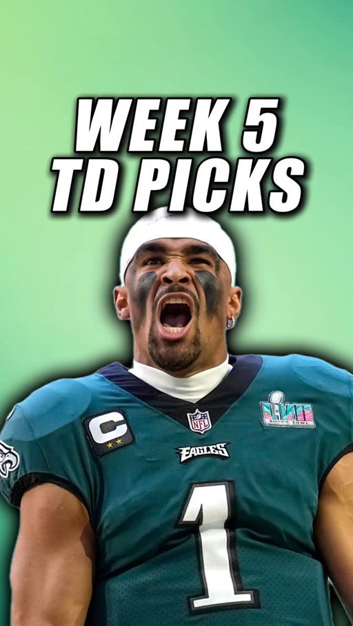 Week 5 TD Picks 🏈🎯

Follow @nflpollnation for daily content like this!🏈

For entertainment only, not financial advice. Nothing is guaranteed. I earn from signups. Transformed clips used under fair use; rights remain with original owners.

#nfl #PatrickMahomes #football #fyp #foryou #nflpicks #week5