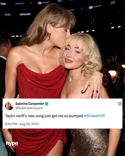 Us too, Sabrina, and we love you both in #TheLifeOfAShowgirl. 🥹
(📸: Getty Images)