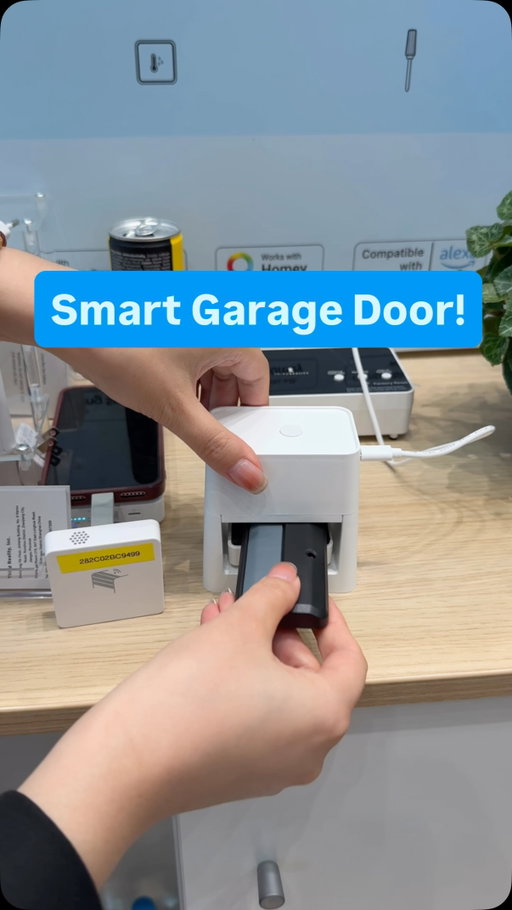 This is the most unique option for a smart garage door controller that I’ve seen. With this device, you won’t need to run any wires or deal with any complicated installations.

Would you use this to make your existing garage door smart?

#smarthometechnology #IFA2025