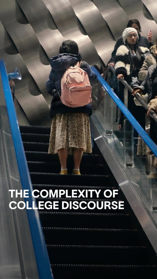 The Complexity of College Discourse.

Full interview now in link in bio.