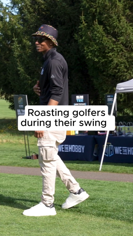 Causing chaos on the golf course with our in-house comedian 🤣  #golf #roast 

(p.s. everyone agreed to this and was a good sport 😃)