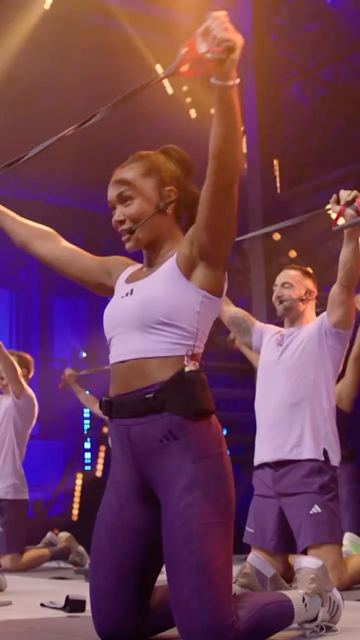 Back-to-back workouts. Back-to-back sweat. Back-to-back ENERGY. Day 2 done! 💪😮‍💨 #lesmillslive #lesmillsliveamsterdam #adidaslesmills