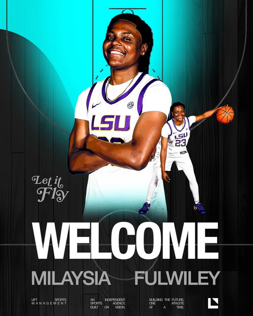 We are excited to welcome the one and only MiLaysia Fulwiley to the team! A true superstar with a resume that speaks for itself 💫💫

From winning a national championship and being named SEC Tournament MVP as a freshman, to earning All-American status, MiLaysia is a game-changer on and off the court.

Welcome to the family, MiLaysia! We can't wait to see more of butter's buckets in the Bayou! 🧈🧈