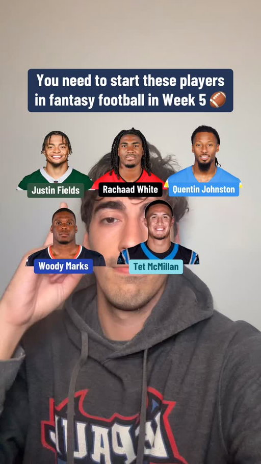 Must starts in fantasy!! #nfl #fantasyfootball #fantasyfootballadvice #fantasyfootballtips #nflfantasy