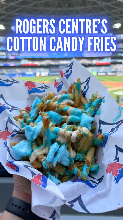 These are the Cotton Candy Fries, one of the craziest new ballpark food items that you can find at Rogers Centre, home of the Toronto Blue Jays! 

Follow along on my journey as I try to find the best (and craziest) stadium foods, and let me know which ones I should try next!

#mlb #baseball #bluejays #ballparkfood #stadiumfood 

(At The Ballpark Food Review, At The Stadium Food Review, Cotton Candy French Fries)