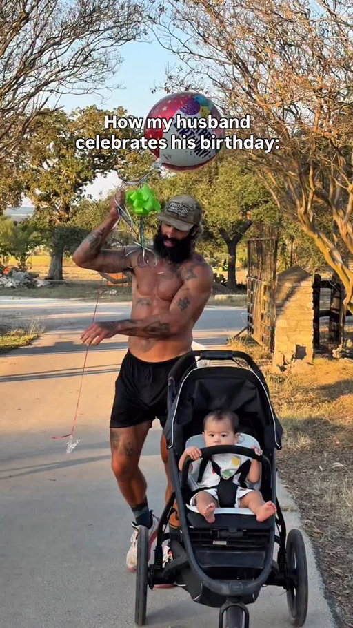 35 miles for 35 years 🎂👏🏻@pontious_ranches 

He’s keeping the beard fam haha Nate started this birthday tradition at 30 yrs old when he first felt “over the hill” physically. It’s become how he celebrates aging to prove to himself what he’s still capable of.

But since becoming a dad the reason behind these challenges changed for him. He went and got blood work done for the first time and wants to stay strong and healthy for Opie.. making sure he doesn’t become a liability to her. So finishing the last mile together from when she was just 1.5 months old to now 13 months makes it extra meaningful 🥹 

He’s not worried about what 50 looks like yet but he can’t wait to run it with Opie one day. As for me ill happily continue being a cheerleader 😂

Happy birthday my love so proud to be yours 🤍

#birthday #birthdaytraditions #fitnesstest #motivation #girldad