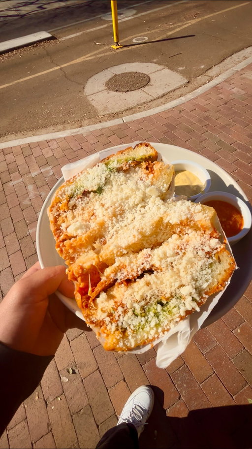 Sandwich lovers, THIS is your sign! First & Last in downtown Phoenix is serving up the most flavor-packed, viral-worthy sandwiches🔥 Get there between 11AM–3PM and thank me later
@firstandlastphx 
1001 N 3rd Ave #1, Phoenix, AZ 85003 #phoenixeats #foodiefinds #viralsandwich #firstandlastaz #downtownphoenix #foodtok #eatphoenix #foodievibes #sandwichgoals #foodreels #flavorexplosion #reelsinstagram