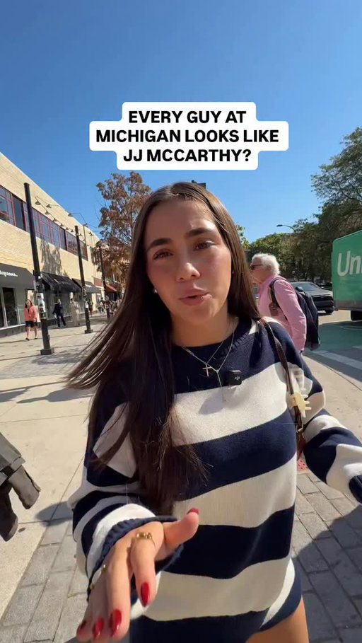 JJ McCarthy’s everywhere @samrusssso 
#college #michigan #annarbormichigan