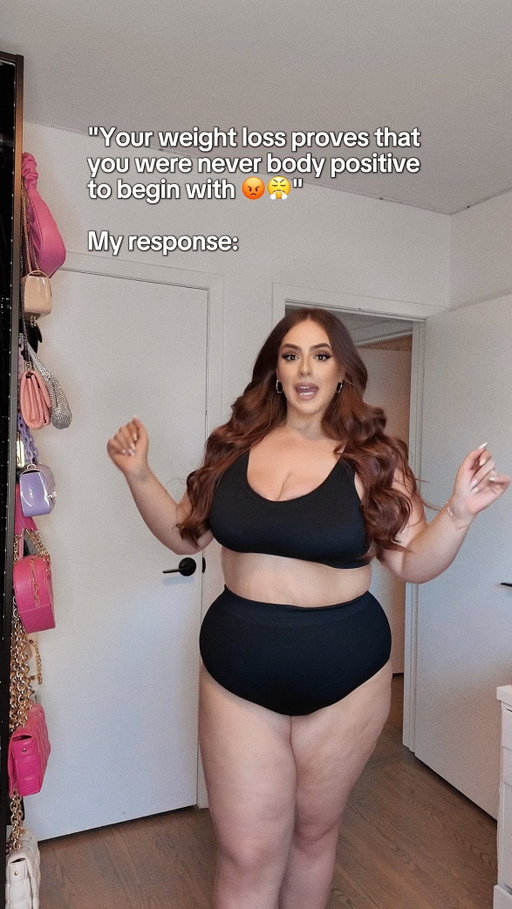 I lost weight, not my morality ✌️🤍✨

I’ll always be a voice for the plus-size community — because guess what? I’m still a plus-size baddie who wears whatever she wants, lives unapologetically, and moves through life with full confidence.

Choosing to focus on your health while still loving your curves doesn’t make you a sellout — it makes you self-aware. Growth and confidence can coexist.

The real ones get it. And if you don’t? Oh well 💅

#bodypositivity #weightlossstory #confidence
