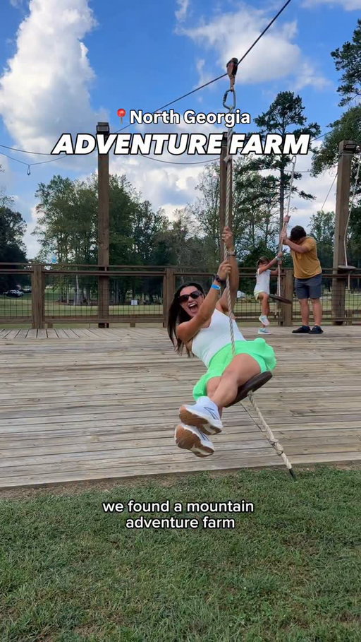ADVENTURE FARM IN NORTH GEORGIA with gorgeous mountain views!🐄🌽⛰️

fun farm activities for all ages:

🧗‍♂️Zipline
🛝Giant Slides
🐄Cow Train
🤸Jumping Pillows
🌽Corn Maze
🌺Flower Fields
🎃Pumpkin Patch
🦙Petting Zoo
📸Photo Opportunities

📍 @skittsmountain 

#northgeorgia #northga #northgeorgiamountains #northgamountains #atlantamoms #atlthingstodo #thingstodoatl #exploreatl #discoveratl #exploregeorgia #clevelandga #thingstodoinatlanta