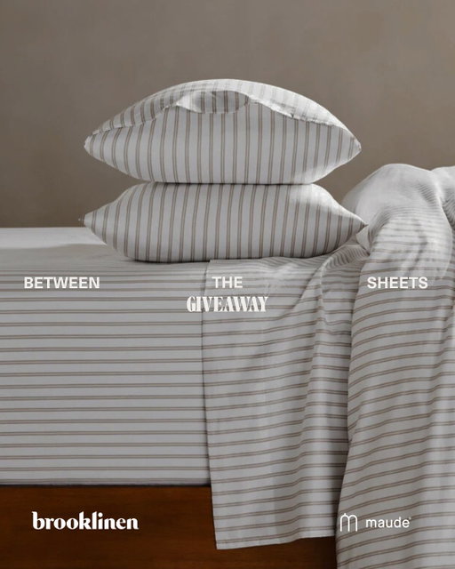 @getmaude and @brooklinen are partnering to elevate your bedroom essentials.

One winner will receive:
• Brooklinen Luxe Sateen Hardcore Sheet Set
 (Includes 1 Core Sheet Set (Fitted Sheet, Flat Sheet, 2 Pillowcases), 1 Duvet Cover, and 2 Extra Pillowcases)
• maude’s new vibe mini personal massager
• maude’s 3-pack of rise condoms
• maude’s 2oz shine organic lubricant
• maude’s burn massage candle

How to enter:
• Follow @getmaude + @brooklinen
• Like this post
• Tag a friend in the comments
•Enter your email at the link in bio.

Giveaway ends 10/11/2025.

Open to U.S. residents only. Must be 18 or older to enter. No purchase necessary. Winners will be contacted directly by the official @getmaude or @brooklinen  account.