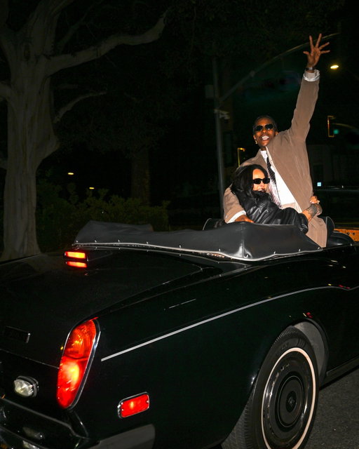 Now this is what we call a date night. 

@badgalriri and @asaprocky celebrated A$AP's 37th birthday riding around in a drop-top Rolls-Royce in Los Angeles.

LINK IN @complexstyle BIO to shop Rocky’s artist collection