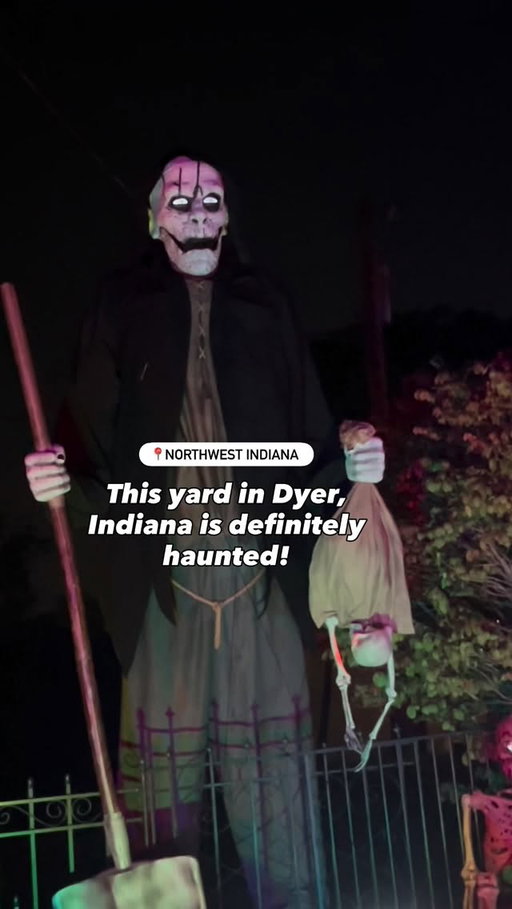 JUST OPENED! Haunted Halloween House in Dyer, Indiana!

📍Mayhem on Aspen
544 Aspen Dr
Dyer, IN

Step into one of the most impressive haunted yard displays in Northwest Indiana. “Mayhem on Aspen” at 544 Aspen Dr, Dyer, IN 46311 is packed with larger-than-life skeletons, animatronics, graveyard scenes, and eerie lighting that transforms this quiet neighborhood street into a full Halloween experience.

Open nightly:
• Sunday through Thursday: dusk to 9 PM
• Friday and Saturday: dusk to 11 PM

All ages welcome. Donations welcome. 

We’re putting together a full map of the best Halloween haunted houses in Dyer and will be following with additional cities across Northwest Indiana. 

Comment below with houses we should visit next or cities you want to see a map for.

Save this post so you don’t miss any stops, and share or repost it to help us find the next haunted home worth featuring.

#nwindiana #livenwi #northwestindiana #discover219 #dyerindiana #NWI #lakecountyindiana #halloweeen #halloweenhome