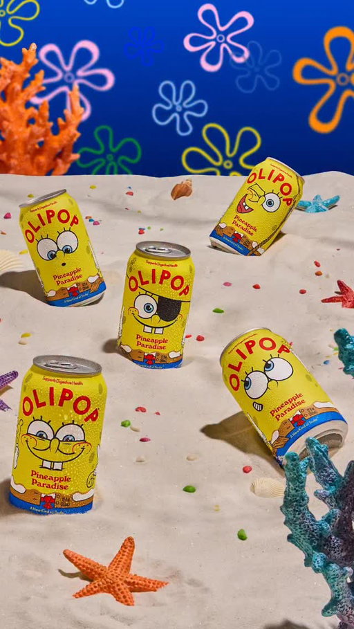 Snackin’ just got 10000% more tropical 🍍

Reboot your tastebuds with a snack break that even Squidward would enjoy.

📍On shelves now at Walmart, Target, Whole Foods, Kroger, Publix, Amazon, & select stores, nationwide.

🎥 Find ’em, sip ’em, and don’t miss the @spongebobmovie in theatres December 19!