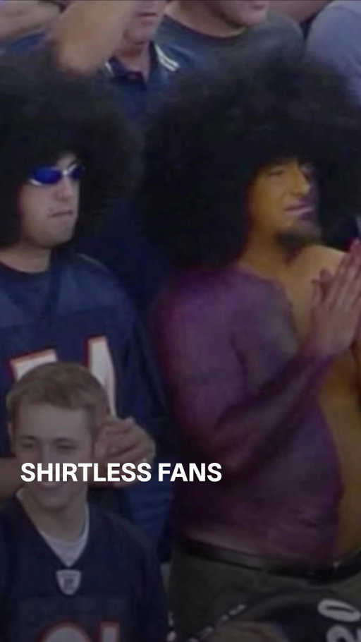 @sebastiancomedy shares some thoughts on the shirtless fan community.

Tune in to NFL Classics: After Further Review, Wednesday 10/8 at 9P ET on @vicetv.