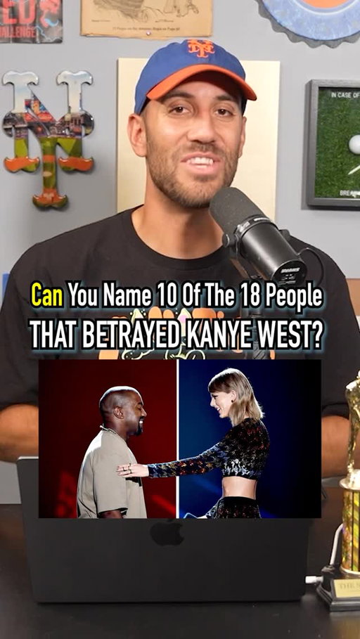 Guess 10 People That Betrayed KANYE WEST! #reels #kanyewest #music #taylorswift #guesswho