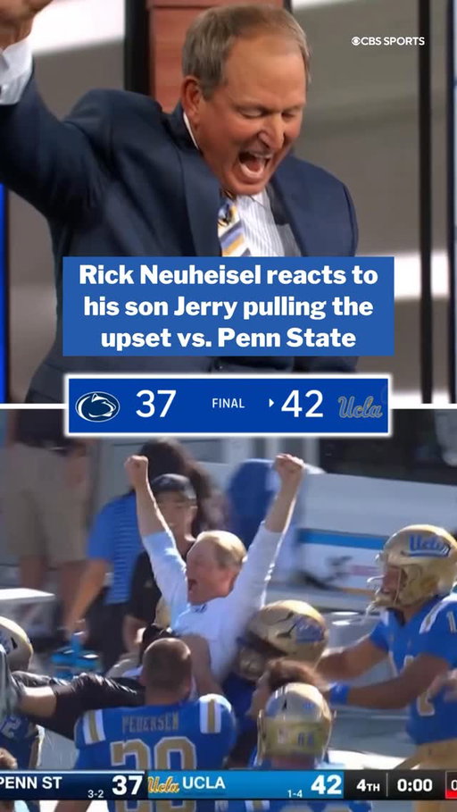 In Jerry Neuheisel’s first game as play caller for UCLA, the Bruins took down No. 7 Penn State 42-37 🔥