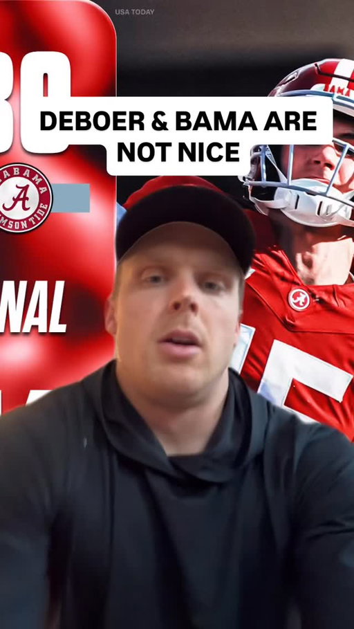 Alabama out here TAKING what they want in the e 4th quarter. Kalen DeBoer went for the heart.