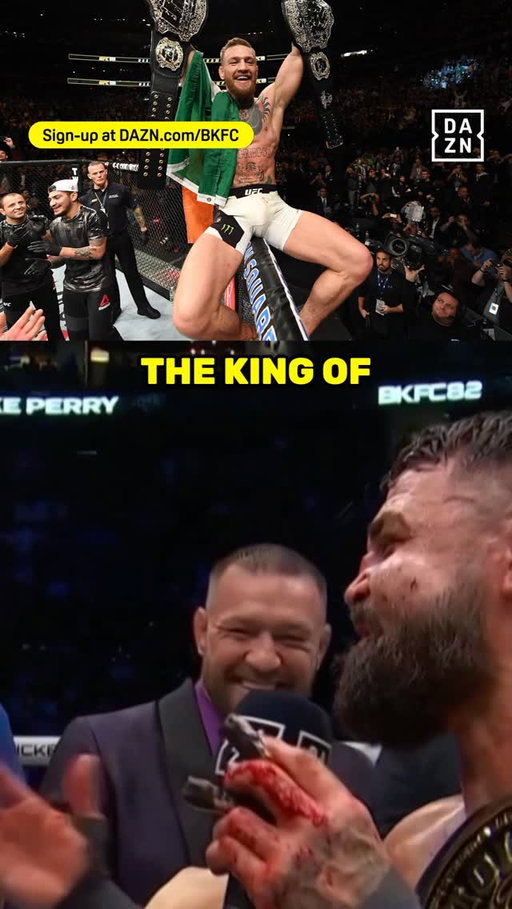 Mike Perry replicated Conor Speech from 2016 😂😂😂

#BKFC82