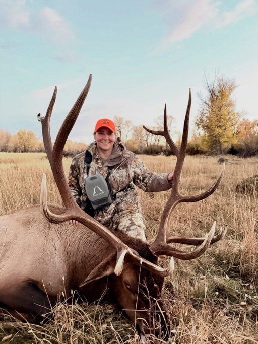 My first bull elk is a doozy! Super grateful for the help of a good friend to find and take this bull. He will fill our freezer nicely!👏🏼 😃 took me 6 years of applying to draw a bull tag, and I got him on day 4 of the season. Couldn’t be happier! I’m still in shock, tbh.
