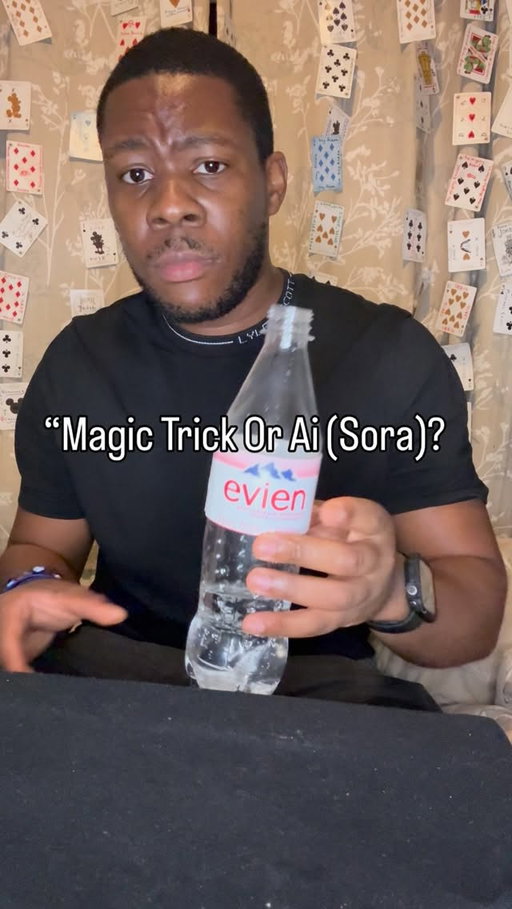 Magic Trick or (Sora) AI?

#magictrick #sora #ai #magic