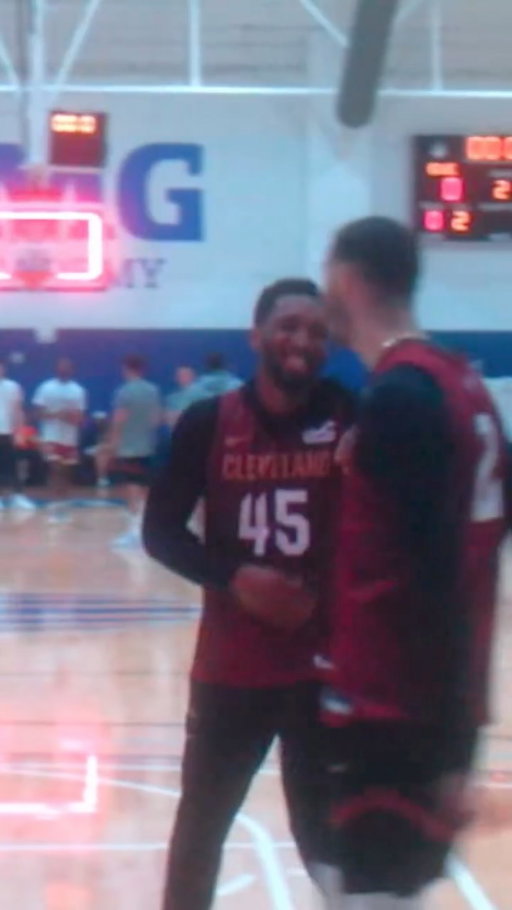Cavs training camp straight outta 2014 🎥🔥