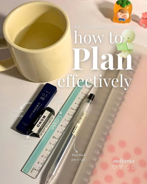 How to Plan Effectively? 📝👩🏻‍💻
(rushing version) 

THREE months left before 2026 — the perfect time to reset, plan, and move closer to your goals.
In this post, I’m sharing my go-to strategies: tips, layouts, and apps that keep me organized and consistent 📚💡

💡 Remember: it’s not about planning perfectly, but about building small habits that actually stick 🩵

Cre: all example pictures I used for the post downloaded from the @pinterest source

#timemanagementtips #timemanagement #planning #digitalplanner #studygramcommunity #studygram #studygramuk #studytips #studentlife #studywithme #unistudent 

Which app do you use the most for planning?