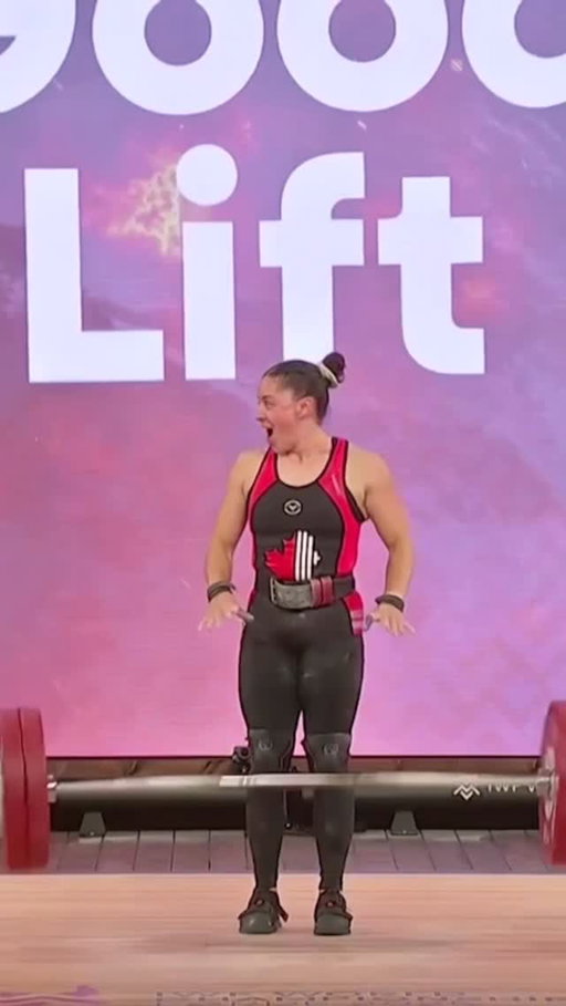 @m_charron28 doing Maude things 😎

a 5/6 day in the W63A category at the Weightlifting World Championships in Førde, with a 103KG snatch and a 133KG clean + jerk on her final attempts she secures Silver overall!🥉🥈🥈🤩

proud of her fight 🦁❤️‍🔥🇨🇦

#powerandgraceperformance #makelifts #athlete #weightlifting #family #peopleoverpodiums #competition #canada #beastmaude