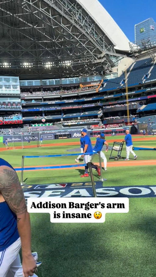 Damn, Addison Barger 😳