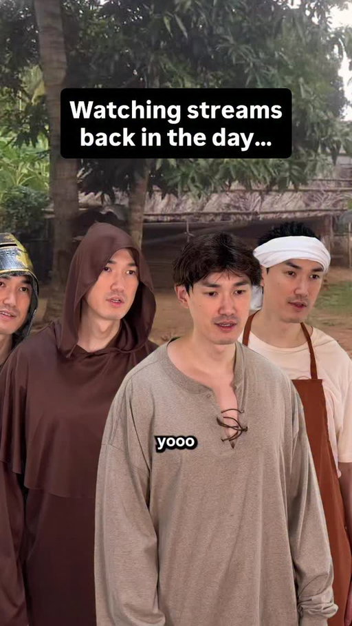 Streams back in the day be like… #comedy #streamers