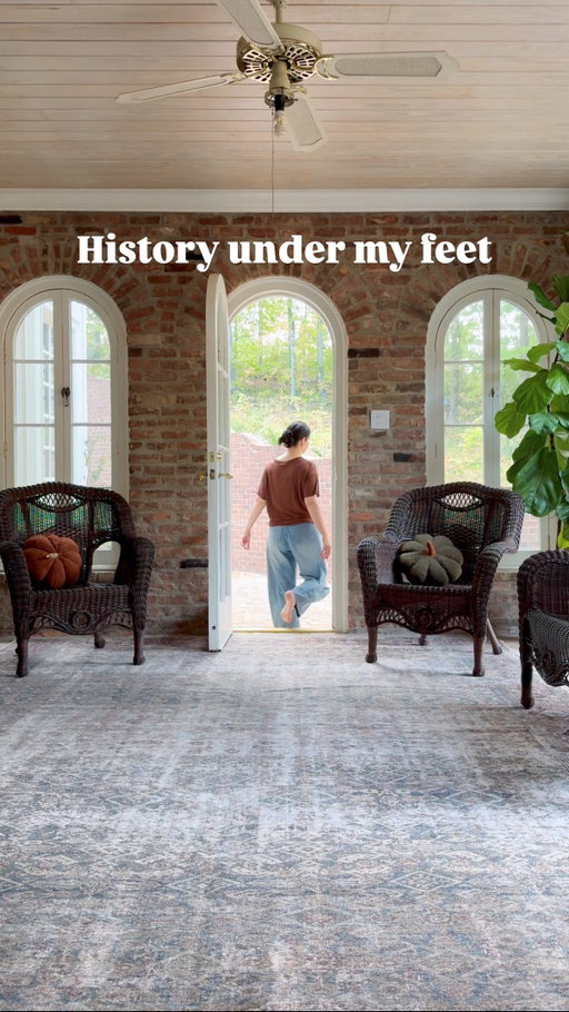 Civil War bricks under my feet, Virginia windows framing the light… and a $200 Marketplace wicker set that made this space feel complete. A story in every corner — and this Colonial keeps proving it’s the house of my dreams!

Also, curious if you would pay $200 for the wicker set? 

#thriftedhome #colonialarchitecture #colonialhouse