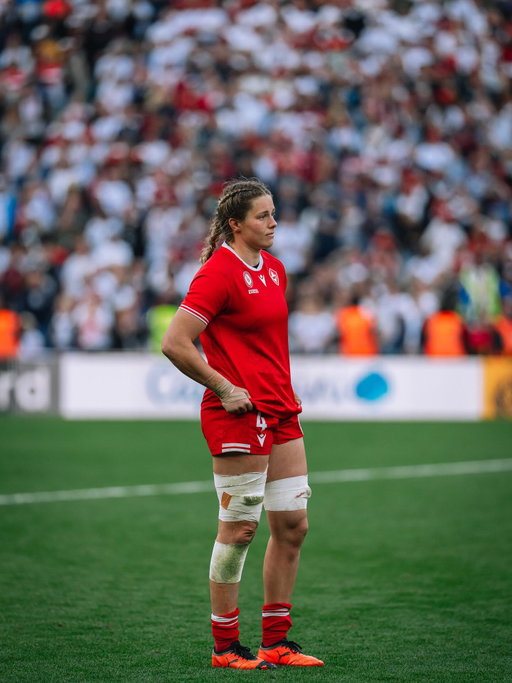 Gutted from our performance in the final - it’s going to be a tough pill to swallow for a long time. I know a lot of people think Canada should just be celebrating making the final but winning was always our goal.

That said, the momentum we’ve built behind rugby back home is certainly worth celebrating. I’m so excited to see Canada continue growing into a rugby nation. I feel so lucky to have grown up in our sport; rugby has been a constant, positive thread in my life, and I want more Canadians to experience the same community. 

Yes, our team fights an uphill battle financially, but the love and support behind us is only getting stronger. I am so proud to be a Canadian rugby player, and I can’t wait to keep grinding with this team to go one step further in 2029 😤🍁