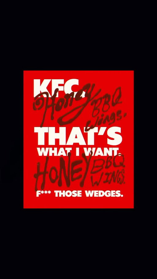 I can’t design when I’m hungry and the OG Honey BBQ sauce was literally my inspo for this poster. @kfc #kfc_partner