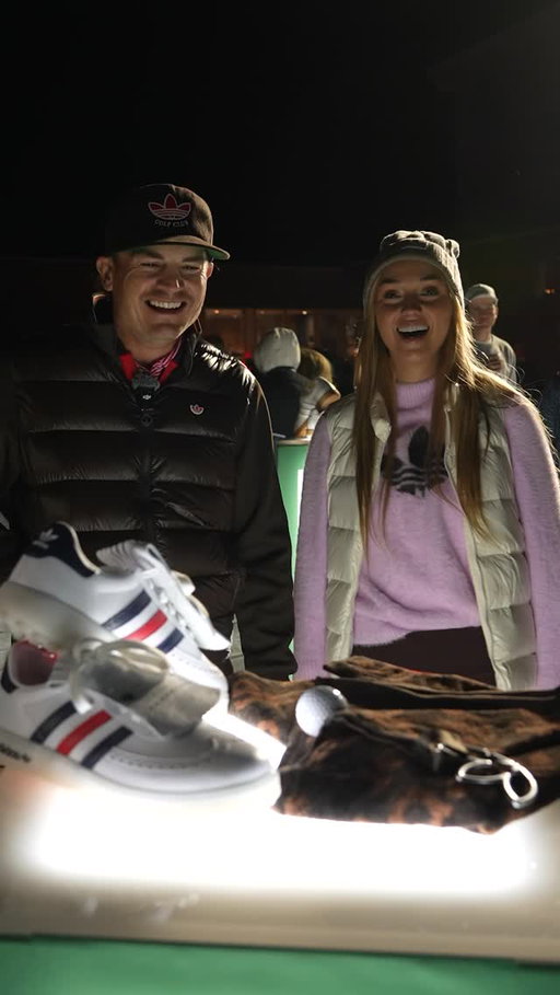 The @adidasgolf Putting Contest brought the energy and style tonight on the 18th green @cabotcapebreton 🔥