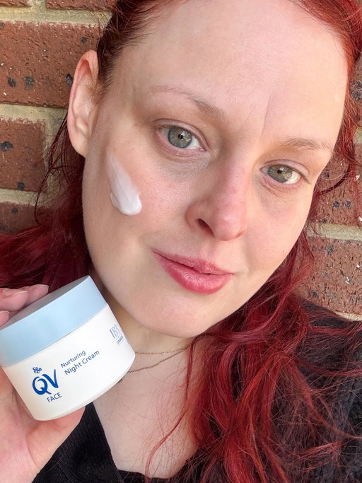WHENEVER MY SKIN IS ACTING UP, I reach for reliable skincare and one brand for me that has always been fantastic for my skin is QV. I’ve been trying a new product from them and here are my thoughts. 

QV Face Nurturing Night Cream is a 
Rich, fragrance-free & designed for sensitive skin. This cream leaves my skin soft, hydrated and calm by morning. Perfect if you’re on the drier side or need a soothing night-time boost. It balances effectiveness and gentleness well, especially for sensitive or dry skin. Expect comfort, hydration and gradual improvements in texture and elasticity rather than a radical overnight transformation.

For those with oily or acne-prone skin, or who dislike heavier creams, using a smaller amount, applying onto slightly damp skin, or reserving for drier seasons might help get the benefits without feeling too heavy.

This cream will probably be most appreciated by people who Have dry, very dry, or sensitive skin, especially in cooler or low-humidity climates, Want a night cream that focuses more on hydration, skin barrier support and comfort than aggressive anti-ageing or lightweight feel, Prefer minimalist products: free from fragrance/colour/lanolin etc. and Need something decent for night use, potentially layering under lighter day creams or serums. Overall it’s an affordable, comforting & reliable skincare staple. 

Thanks to QV @qvskincare and @influenster for sending this one over to try. 

#QVSkincare #NightCream #SensitiveSkin #Hydration #SkincareReview #beautycommunity #influenster #missnellebelle #complimentary