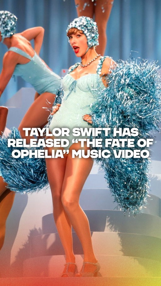 #TaylorSwift has released the music video for “The Fate of Ophelia” — the first single from #TheLifeOfAShowgirl.

The colorful visual was available exclusively as part of #Taylor’s ‘The Release Party of a Showgirl’ theatrical event in cinemas this past weekend.