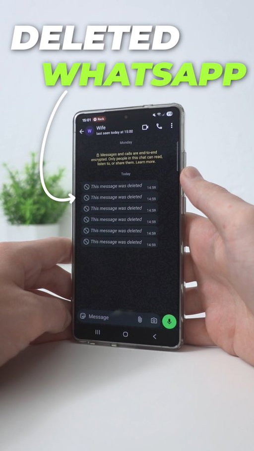 How To Read Deleted Whatsapp Messages #Samsung #SamsungFeatures #TechCreator