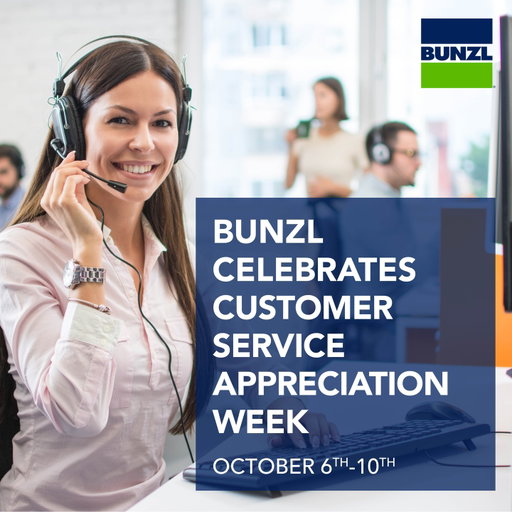 This week, we celebrate our Customer Service professionals! Thank you to our dedicated team at Bunzl for their commitment to excellent service. We appreciate all you do! #CustomerServiceAppreciation #WeAreBunzl