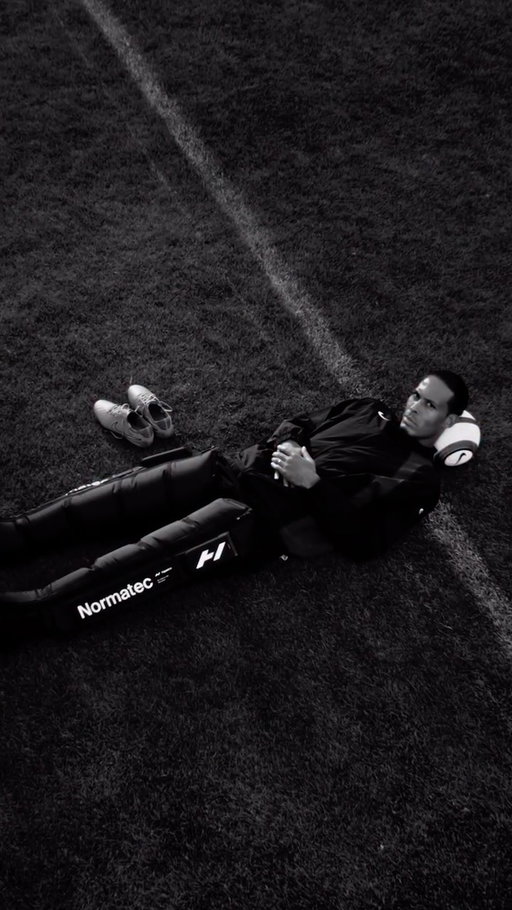 Big games, big moments — they start and end with @hyperice warm up and recovery.
 
We’re excited to welcome @virgilvandijk to #TeamHyperice.