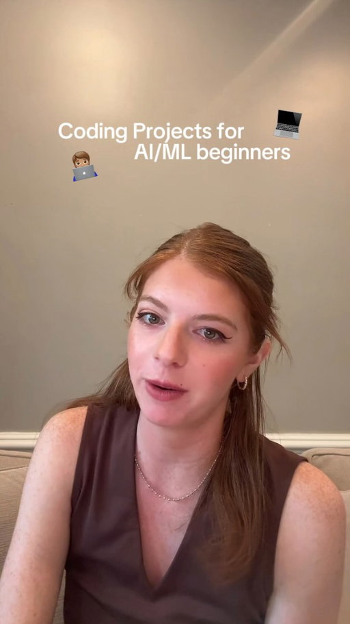 Don’t know where to start on your AI development journey? These projects are the “Hello World” and basic intro into machine learning 😊☺️ #machinelearning #developer