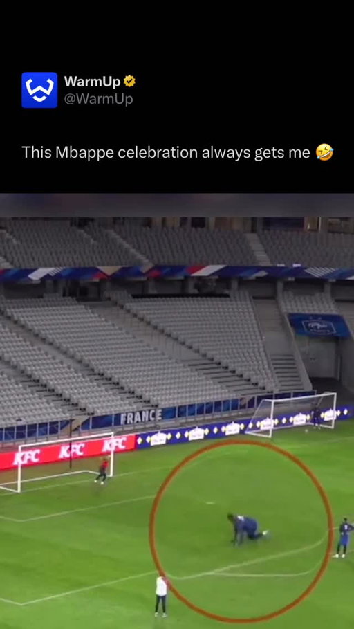 😆

Kylian Mbappe is a French football player born in 1998. He began his professional career at Monaco where he helped win the 2017 Ligue 1 title. He then joined Paris Saint Germain and became one of the top scorers in club history. Mbappe won the 2018 World Cup with France and was named the best young player. In 2024 he joined Real Madrid to continue his successful career.

(Via @equipedefrance )