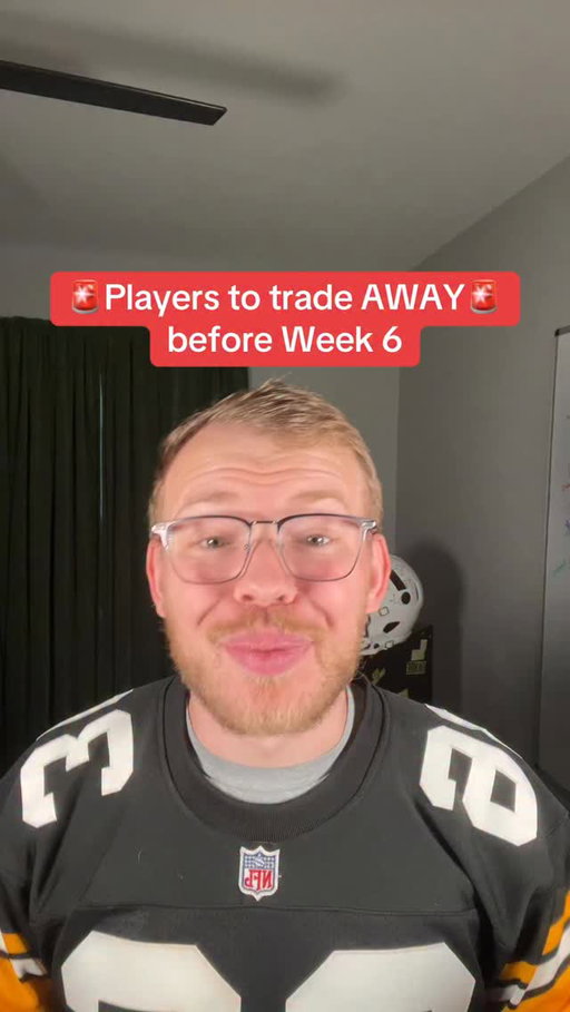Trade away before week 6 of fantasy football #fantasyfootball