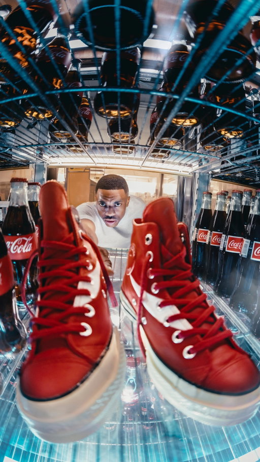 Everyone’s a Chuck. Just gotta sign it. 

Converse x Coca-Cola Chuck 70. Coming 10.9.