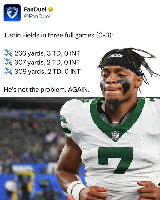 The Jets are 0-5, but Justin Fields isn’t the reason why.

#NFL | #Football | #Sports | #NewYork | #Jets