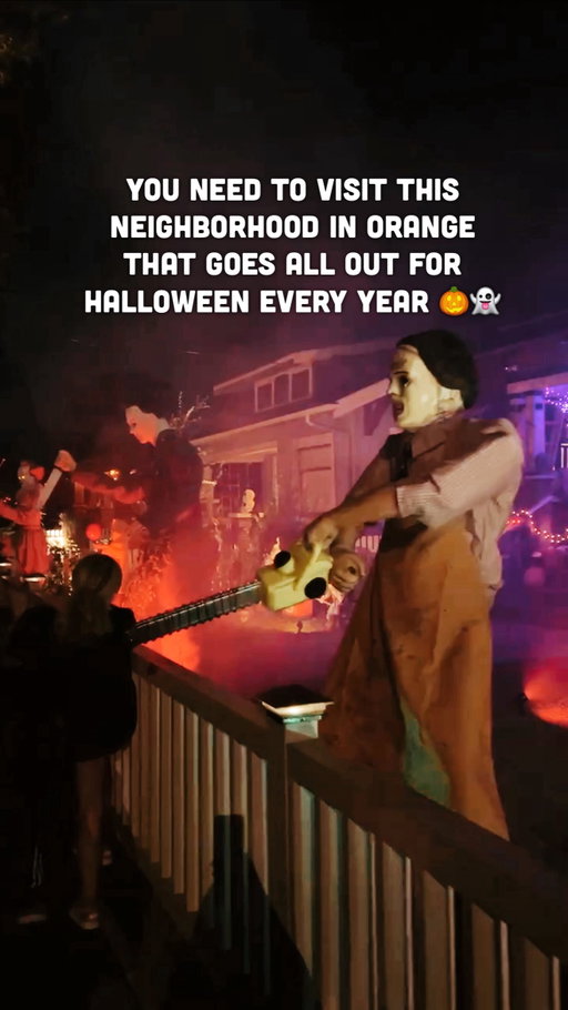 Every October, this Orange neighborhood transforms into Halloween heaven 👻 Stroll down Palmyra Ave to see the award-worthy displays!

📍 Palmyra Ave & Harwood St, Orange, CA
Filmed in 2023. Decorations may look different this year as they change annually!

#thingstodoinlosangeles #losangeles #la #socal #reels #reelsinstagram #explorepage #halloween #halloweendecor