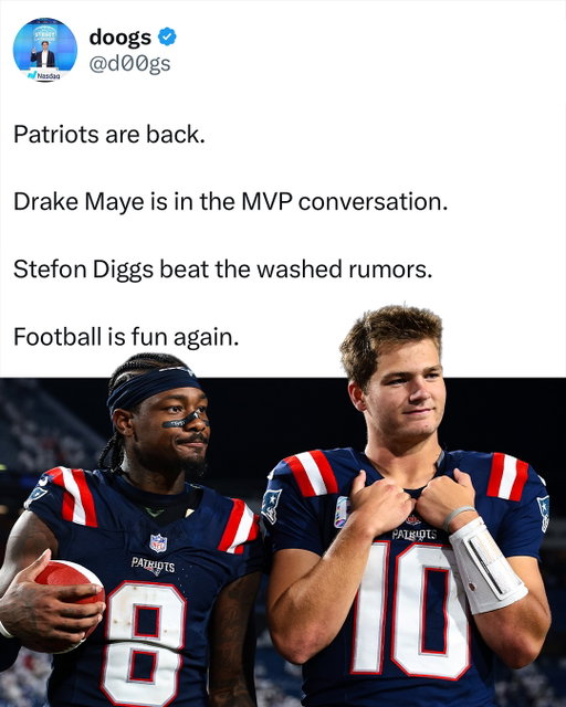 Pats are back @d00gs_