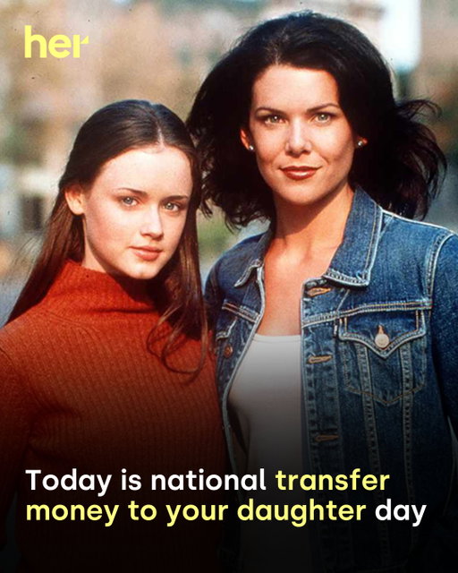 It’s official - today’s the day to send your daughter a little something 🤣⁠
⁠
October 6 marks National Transfer Money to Your Daughter Day, a lighthearted reminder (or serious hint, depending who you ask) for parents to show their love - preferably via bank transfer.